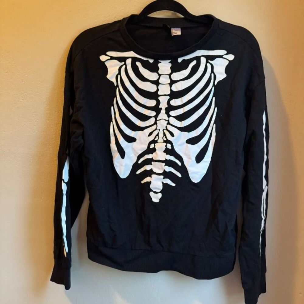 Long Sleeve Skeleton Tee
